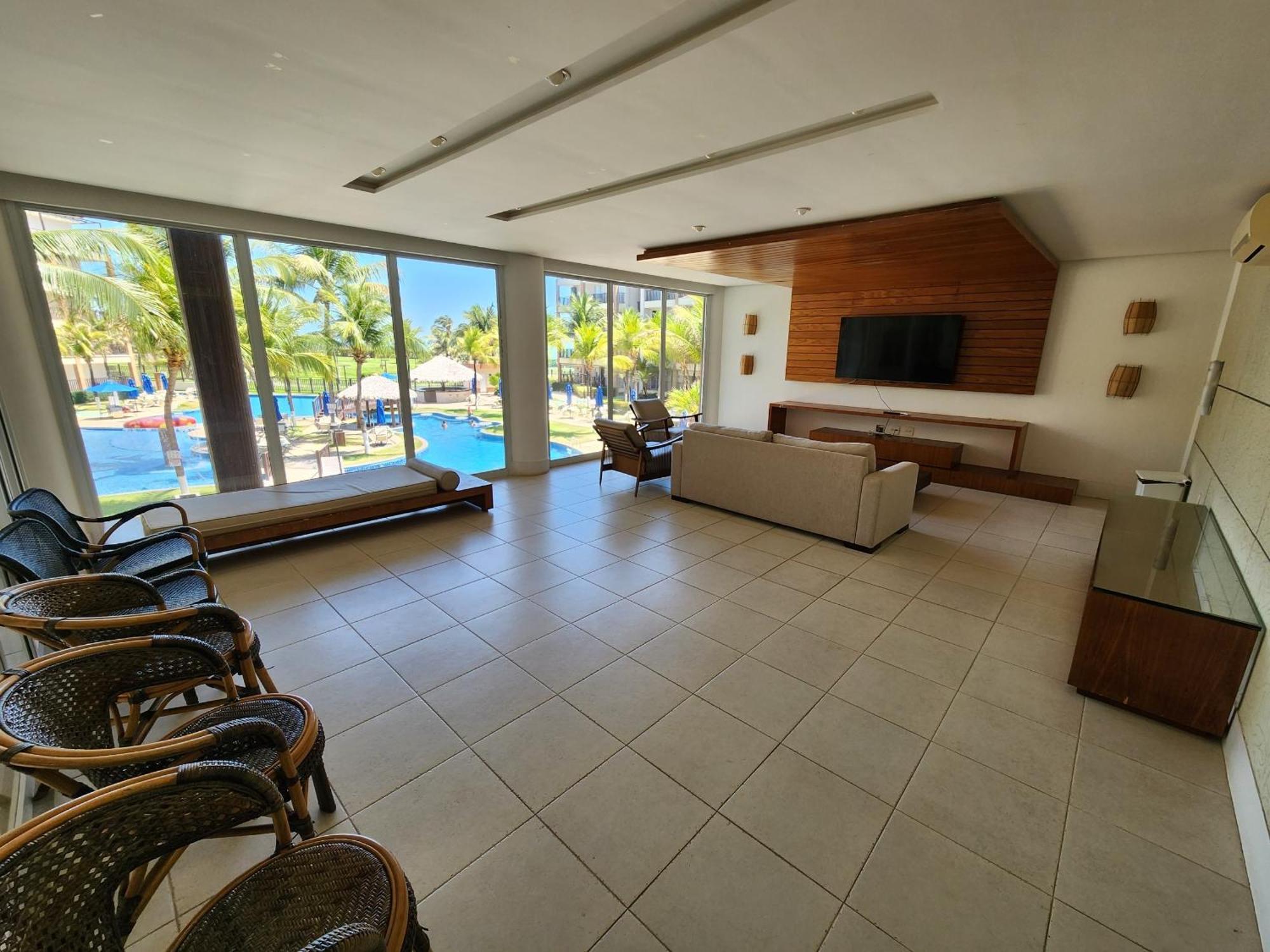 Beach Living - Apt Com 2 Quartos - Pe Na Areia Aquiraz Exterior foto